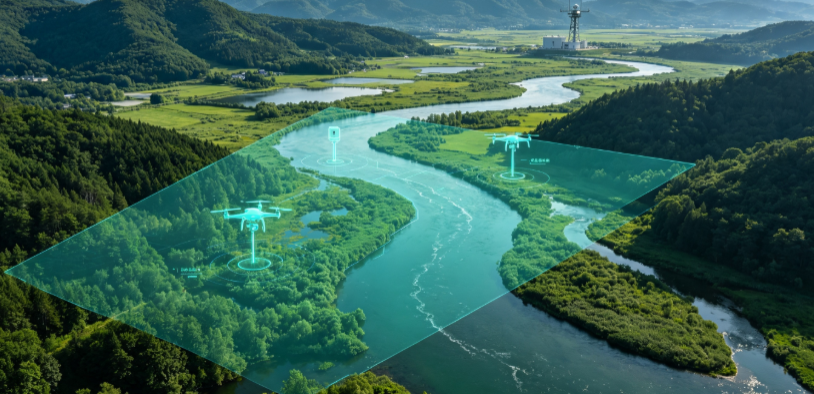 明光市GEO 全域空间监测筑牢生态屏障，空间技术支撑环境治理与灾害防御